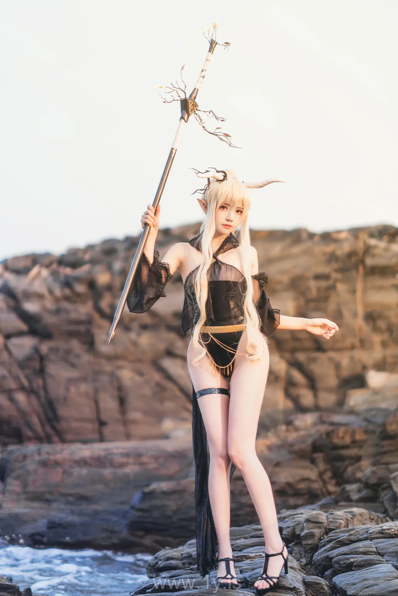 桜桃喵 NO.134 闪灵泳装